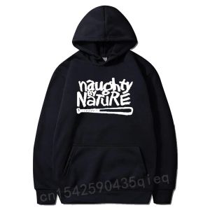 Bluza Mężczyźni niegrzeczne przez Naturę Old School Hip Hop Rap Rap Muzyka muzyczna 90S Bboy BGIRL Hoodies Bluza Bluza