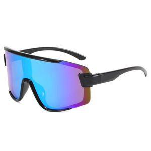 Teenage One-piece Sunglasses, Colorful Outdoor Cycling Glasses, New Children's Cycling Sunglasses