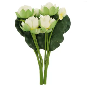 Dekorative Blumen Hochzeit Blume Bouquet Simulation Lotus Dekoration Lavendel Dekorationen Po Requisiten gelb