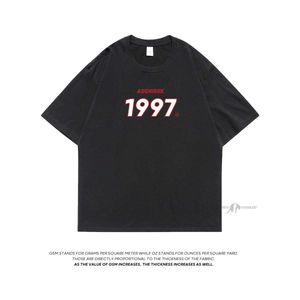 メンズTシャツの装具1997 Grfico Camisa Masculina特大のカルタImpressa T Camisas Para Homem Vero Unisex 5XL Manga Curta H240425