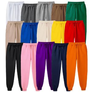 Mężczyźni jogger wmhyyfd marka męskie spodnie swobodne spodnie spodnie dresowe jogger 15 kolorów swobodne spodnie fitness trening dresowy 240419