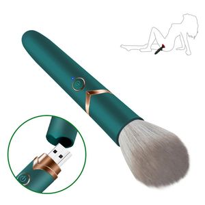 Vibratori a pennello per trucco Potente dildo a gspot vibratore clitoride mossecatore sesso giocattolo sesso per donne coppie masturbatore 240412