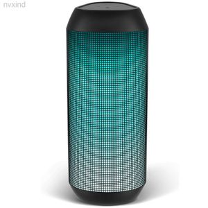 Portable Speakers Portable Wireless Bluetooth Speaker 15W Stereo SoundLED Light Dynamic Modes Waterproof Bluetooth Speakers BT5.3 TWS Pairing d240425