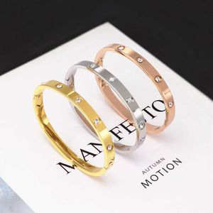 Fashionable design bracelet accessories Buckle Full Diamond Bracelet with carrtiraa original bracelets