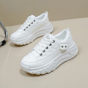 Shoes 2024 Cool Women's Golf Shoes Khaki White Girls' Golf Sneakers Comfortable Casual Walking Shoes