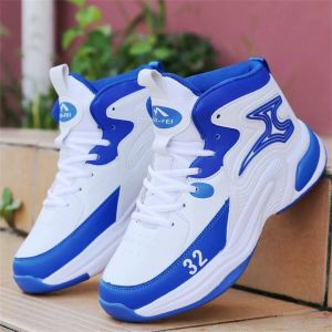 Botlar Mesleği Basketbol Ayakkabıları Erkekler İçin Yeni Trend Basketbasles Sneakers Kadın Ayakkabıları Slip Atletik Eğitim Spor Botları Erkek