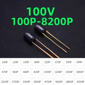 Peças 2pcs Japão Amtrans Amch National Treasure grau 100V Capacitor de mica de febre do pé dourado 100p 220p 470p 1000p