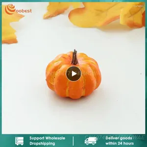Dekorative Blumen Modell Requisiten Multifunktionales Prozess Leichte Gewicht Realistisches Design weit verbreitete Kürbisendekoration der Familienfeier