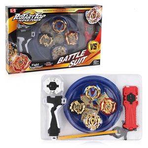 Beyblade Burst Gyro Limited Edition Gold Edition Suit 4 in 1ハンドルバーソードデュエルディスクボーイズアンドガールズホリデーギフト240422