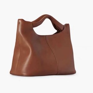 The Row handbag is versatile, single shoulder bag, crossbody bag, women's bag, niche texture bag 240425