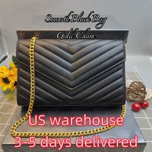 حقيبة مصممة للأكياس Crossbody مصممة للحقائب السوداء مصممة المرأة ، حقيبة اليد الفاخرة مصمم كيس الكتف