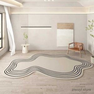 Dywany nieregularne salon duże dywany minimalistyczne sypialni dywany wygodne miękkie dywan dywanu przeciwpoślizgowego dywan balkonowy