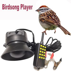 Anelli Nuovo Outdoor 2 Musica Riproduzione simultanea Dispositiva di uccelli Builtin 182 Bird Calling Mp3 Player Electronic Farm Bird Sound Decoy