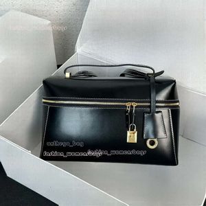 Mode 5A Luxury Designer Bag Tote Märke Extra Purse Läder Glossy Opening For Women Crossbody Lock Lock Pickle Buckle Bags