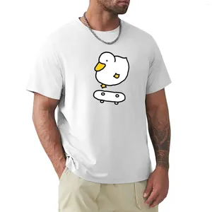 Herrpolos anka 01 T-shirt koreanska modesportfans Animal Prinfor Boys Big and Tall T-skjortor för män