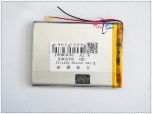 Tillbehör Hög kapacitet 3.7 V Lithium Battery 3600mAh 835085 Mobile Power Battery PDA Battery Tablet PC