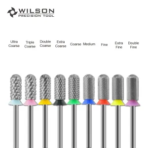 Bits WILSON Small Rounded Top Bit Nail drill bits Remove gel carbide Manicure tool Manicure tool Hot sale Nail tools