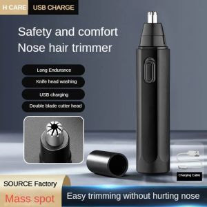 TRIMMERS TRIMMER ELETTRICO NASE PER UMINI USB TRIMMER AIRO RICATUABILE PER UOMINO DONNE DONNE MINA PACCOLA PORTATIVA A RASIONE IN MASCIFICA