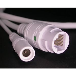 Novo cabo 2024 Escam LAN para módulo de placa de câmera IP CCTV (RJ45/DC) Tipo padrão sem 4/5/7/8 fios, 1x status LEDRJ45 LAN Cabo para