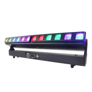 Vshow 12*40W RGBW 4IN1 LED MOVING MOVING BAR LIGHTがイベントDJコンサートショーのためのビームズームウォッシュ