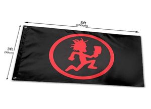 Juggalo Hatchet Man Fandllo ICP Seas Flag 3x5ft Printing 100D in poliestere per esterno per esterno Flag di decorazione a sospensione con contanti in ottone 7769240