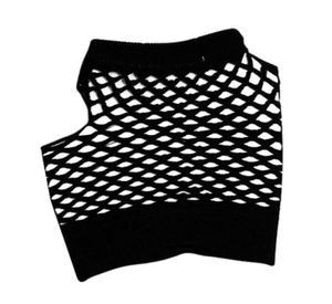 Hela FS 2st Fish Net Elastic Short Gloves Fingerless Mantens för Ladies3493397