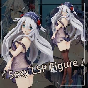 Figuras de brinquedo de ação 24cm NSFW Choujigen Game Neptune Black Heart Girl Girl Baby Doll Ver PVC Ação Figura Toy Coleção Adulto Modelo