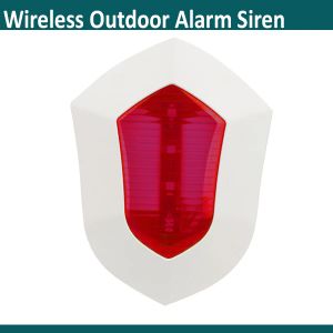 Sirene G90B Plus kompatibler rotes blau zwei Farben alarmierender Lautsprecher 110 dB Flash Sound Outdoor Big Sirene