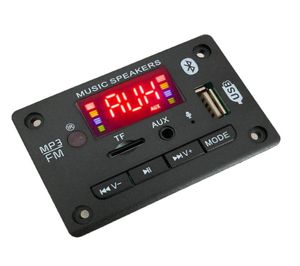 Whole MP3プレーヤーデコーダーハンドボード5V 12V Bluetooth 50 Car FM Radio Module Support FM TF USB Aux Recorders5539377