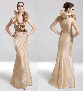 2018 Nowy projektant szampan Hanter A Line Homecoming Sukienka popularna sukienka wieczorowa druhna Suknia nosowa przyjęcie imprezowe PROM GOW7433960