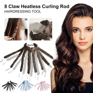 Tools Lazy Hair Curler Hair Rollers Heatless Curling Rod Headband No Heat Silk Ribbon Curls Sleeping Wave Formers Hair Styling Tools