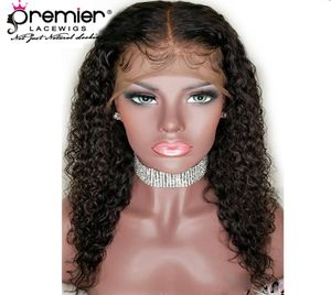 Premier Lace شعر مستعار Natural Lairline Lace Lace Bront Brazilian Remy Human Hair 150 Censle Loose Curly Lace for Americ2445578