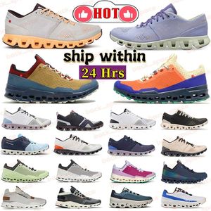 CloudMonster Cloudstratus Designer Running Shoes Womens Men Sneakers Flame Storm White Mens utomhus andningsbar skostorlek 36-45