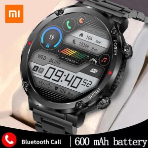 Watches Xiaomi 2023 Latest Men Smartwatch Bracelet Full Touch Fitness Tracker Sports Watch Bluetooth Call Heart Rate Monitor Smartwatch