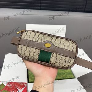 Luksusowe designerskie kobiety wydrukowane fanny pakiet torby talii duża pojemność pasek torebka regulacyjna skórzana pasek crossbody TELEFON TELEFON TELEFIELE MĘŻCZYZN MĘŻCZYZNA PIELĘ