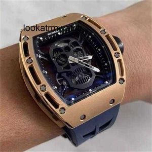 Muovo di design di alta qualità di lussuoso orologio di alta qualità RM052 TOURBILLON MENS MONTRE MOIS LY 9Pzy VQIM 2ie3