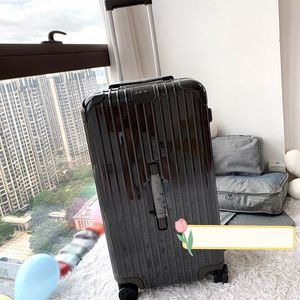 RIW Luggage Suitcase Women Large Capacity Travel Case Top Quality Designer Trunk Bag Spinner Suitcases 33 Inches