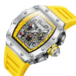 Orologi onola marca di lusso orologio da uomo orologio orologio multifunzione sport impermeabile sport luminoso orologio casual uomini orologi al quarzo