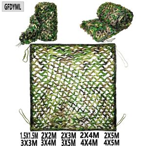 Subferici rinforzati mimeti militari di cime a caccia di rete camo cime tenda gazebo tonalità net camo camo vero blu verde nero beige bianco 2x2m4x5m