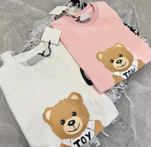 24SS Kid T Shirts Boy Girl T-shirts Abbigliamento Teen Baby Summer Lettera a maniche corte Tops Tops Fashion Boys Thirts