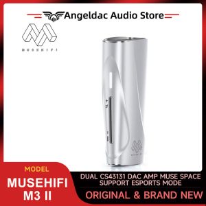 Усилитель Musehifi M3 II Двойной CS43131 DAC Amp Muse Space Support Esports Mode 3,5 мм/4,4 мм с Typec/Lightning M1 A01 ZERO S12 вечный