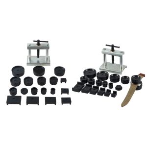 Case Professional Watch Press Set Back per la chiusura della custodia Muore Muore Kit Die Strumento di riparazione per l'orologeria