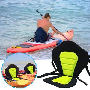 Kayak Seat Adjustable Fishing Padded SUP Paddle Board with Detachable Storage Bag for Paddleboard Canoe and More 240418