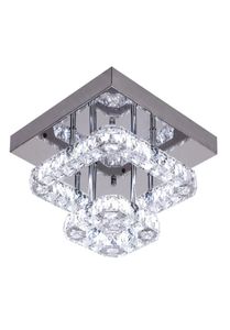 Kwadratowy kryształowy żyrandole sufitowe korytarze sypialnia wisiorka lekka lampka dekoracyjna lampa oświetleniowa Lampa oświetlenia 9588827