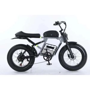 ホットスーパーファットタイヤ73ハイブリッド500W 750W 1000W 25AHレトロ電動自転車高速配達eバイク