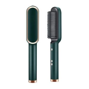 Brushes Electric Hair Brush Straightener Heating Combs Women Hair Styler Curling Iron Fast Hot Comb Heating Curler Hair Caring Tools