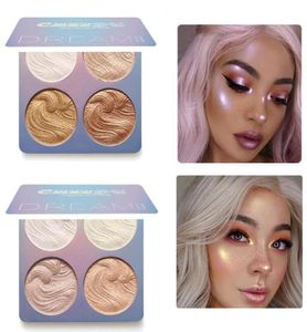 Farben Professionelles Make -up -Gesicht Pulver Bronzer Highlighter Palette Pallete Cosmetics wasserdichte Ly Shad18115379