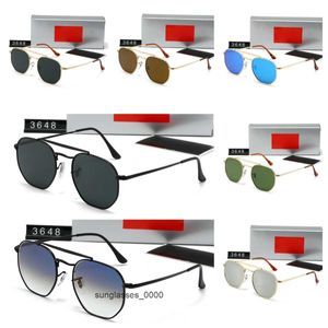 Erkekler Glass Sunglass Klasik Marka Retro Bands Lüks Gözlük Işınları Metal Çerçeve Tasarımcılar Güneş Gözlükleri AAA JKPS