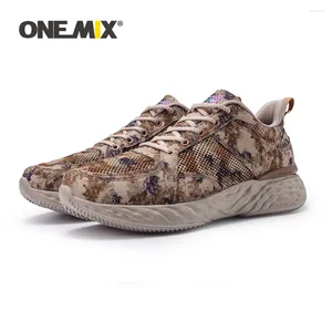 Casual Shoes Oneemix 2024 Oddychający mężczyźni na świeżym powietrzu Walking Women Mesh Lightweight Sports Treaker Trekking