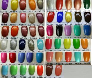 NEW 209 Colors Available Soak Off SoakOff Nail Art UV LED AODL gel polish Glitter Curing Coat Varnish Choose Any Color HIG8636929